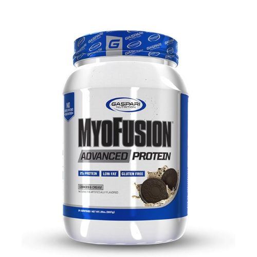 Gaspari Nutrition Myofusion Advanced Protein (Cookies and Cream, 4 Pound)