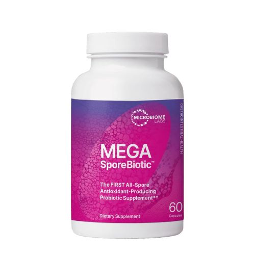 Microbiome Labs MegaSporeBiotic Probiotics for Gut Health - 60 Capsules