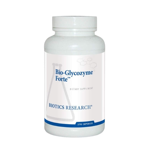 Biotics Research Bio-Glycozyme Forte 270 Capsules