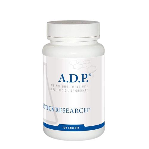 Biotics Research A.D.P. 120 Tablets – Emulsified Oregano Oil for Digestive Health, Immune Support & Gut Wellness