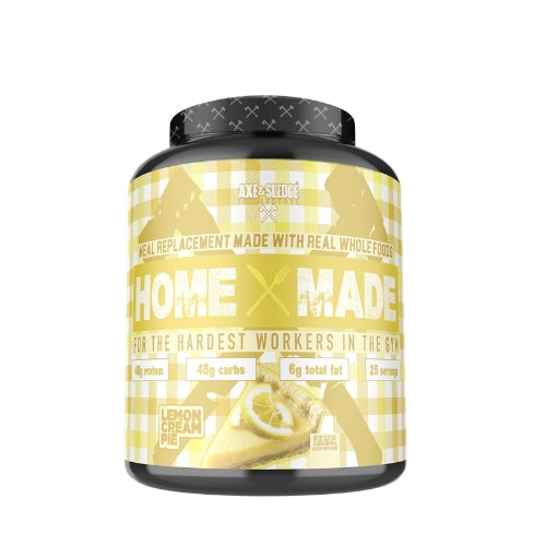 Axe & Sledge Supplements Home Made Whole-Foods-Based Meal Replacement Powder - 25 Servings (Lemon Cream Pie)