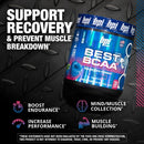 BPI Sports Best BCAA Powder Post Workout Sports Drink - Blue Raspberry - 30 Servings