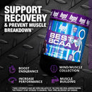 BPI Sports Best BCAA Powder Post Workout Sports Drink - Grape - 30 Servings
