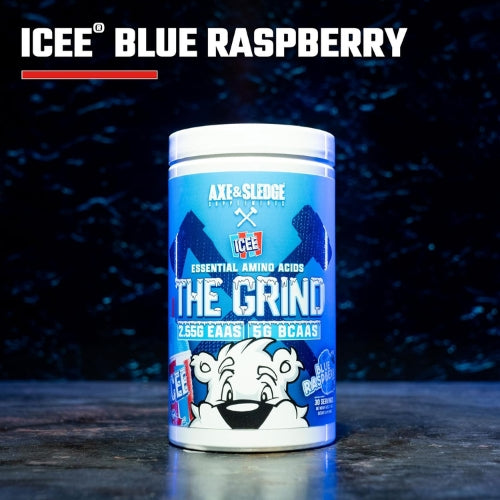 Axe & Sledge The Grind Essential Amino Acids | 30 Servings (ICEE Blue Raspberry)