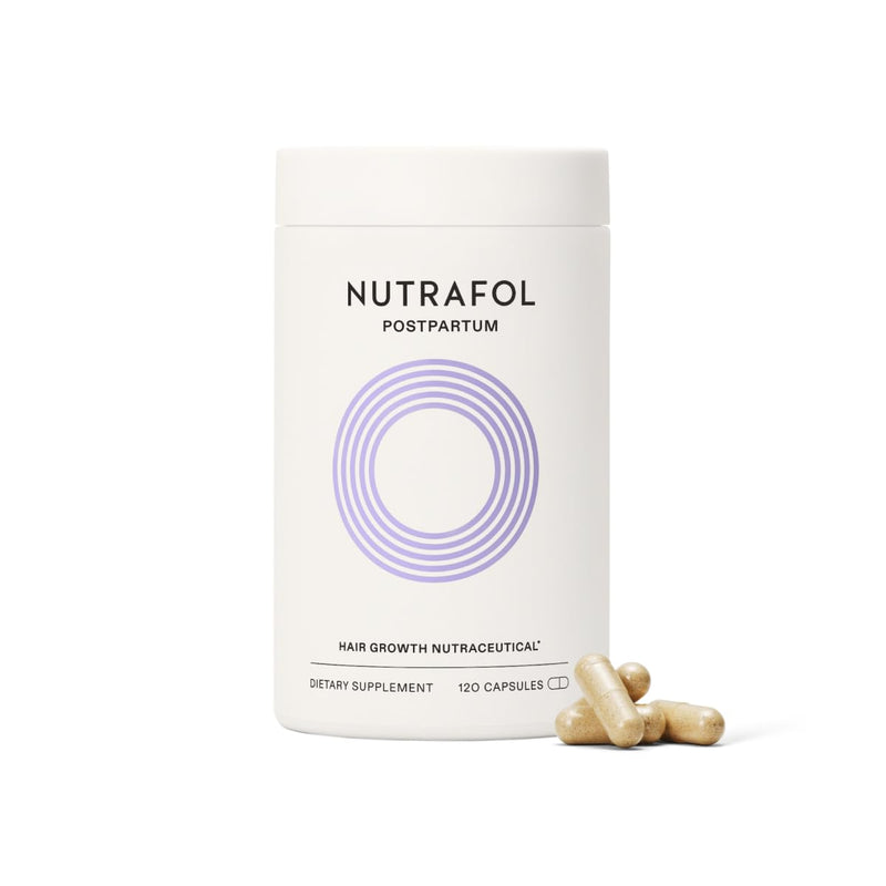 Nutrafol Postpartum | Hair Growth Nutraceutical | 120 Capsules