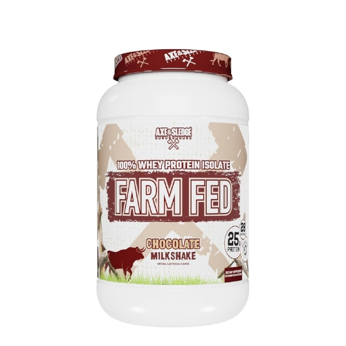 Axe & Sledge Supplements Farm Fed 100% Whey Protein Isolate - 28 Servings (Chocolate Milkshake)