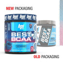 BPI Sports Best BCAA Powder Post Workout Sports Drink - Blue Raspberry - 30 Servings