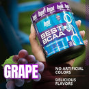 BPI Sports Best BCAA Powder Post Workout Sports Drink - Grape - 30 Servings