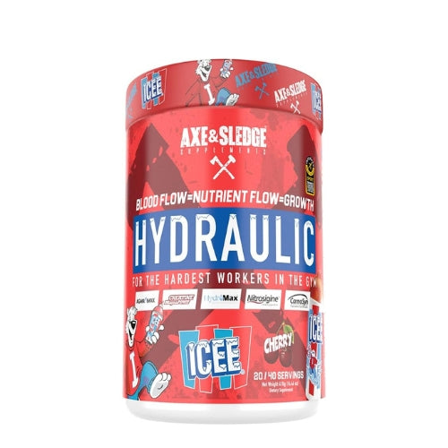 Axe & Sledge Hydraulic Stimulant - 20/40 Servings (ICEE Cherry)