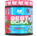 BPI Sports Best BCAA Powder Post Workout Sports Drink - Watermelon Ice - 30 Servings