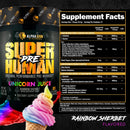 Alpha Lion | SuperHuman Pre Workout | Unicorn Juice - Rainbow Sherbet
