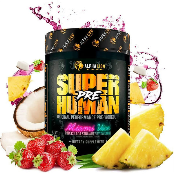 Alpha Lion | SuperHuman Pre Workout | Miami Vice - Pina Colada