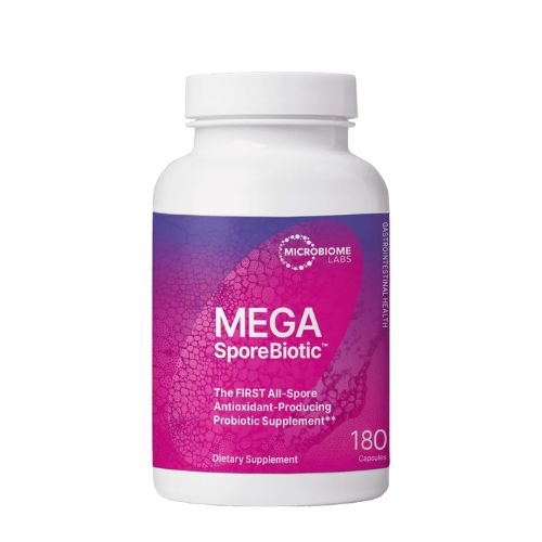 Microbiome Labs MegaSporeBiotic Probiotics for Gut Health - 180 Capsules