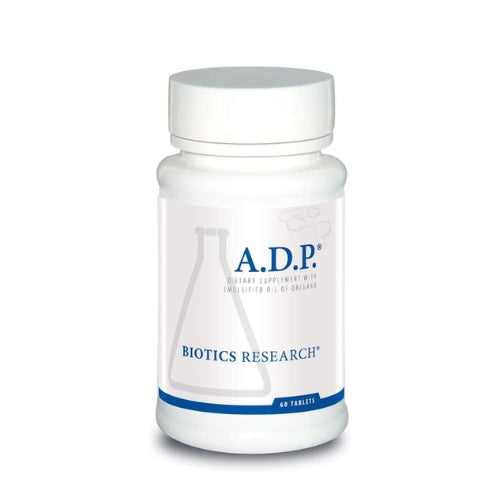 Biotics Research A.D.P. 60 Tablets – Emulsified Oregano Oil for Digestive Health, Immune Support & Gut Wellness